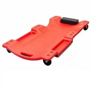 Plastic Car Creeper - 40" Red