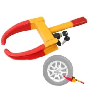 Car Wheel Clamp with Key Lock - 4 Pieces